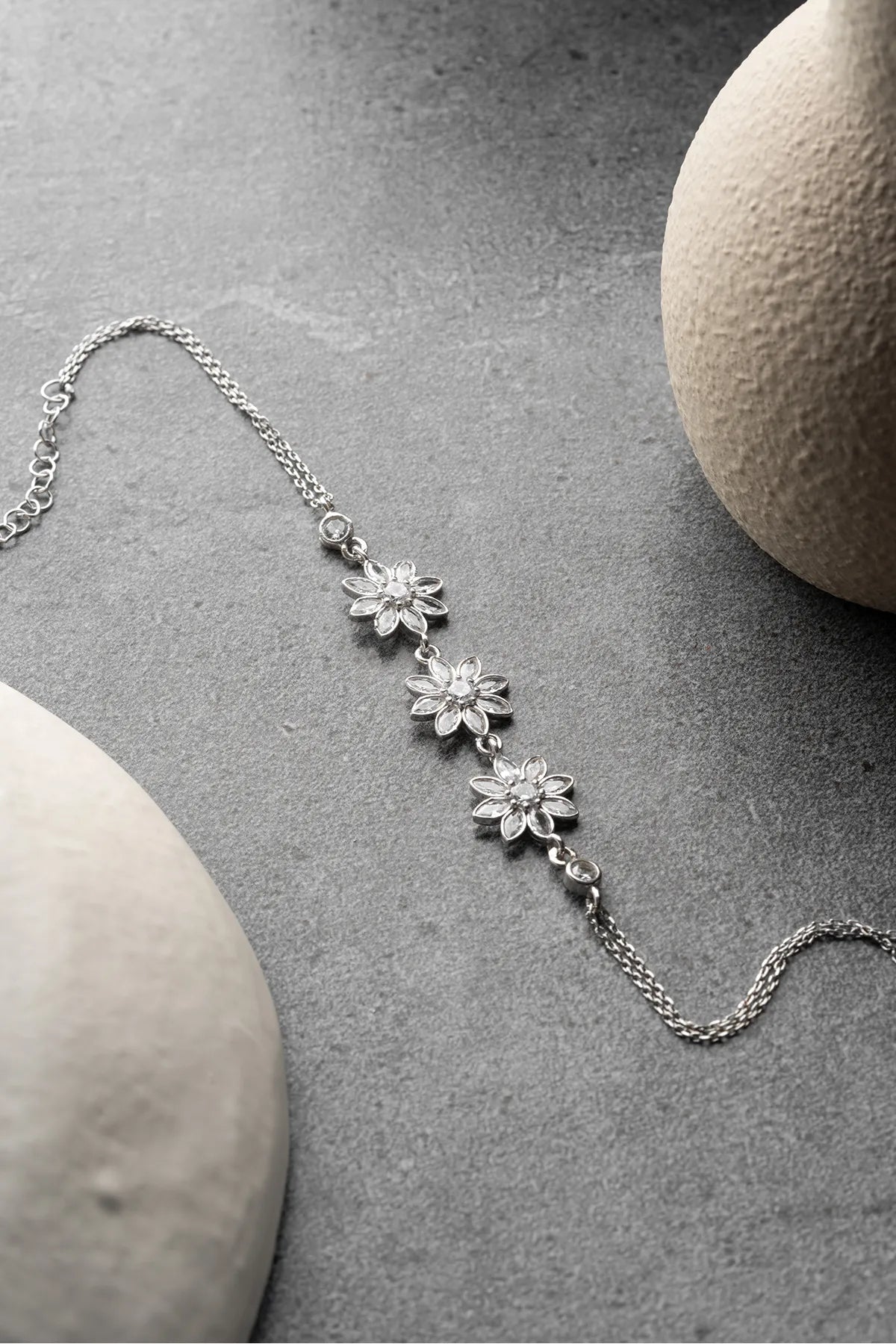 Bracelet Lotus Glow - 925 Silver - Bylydian