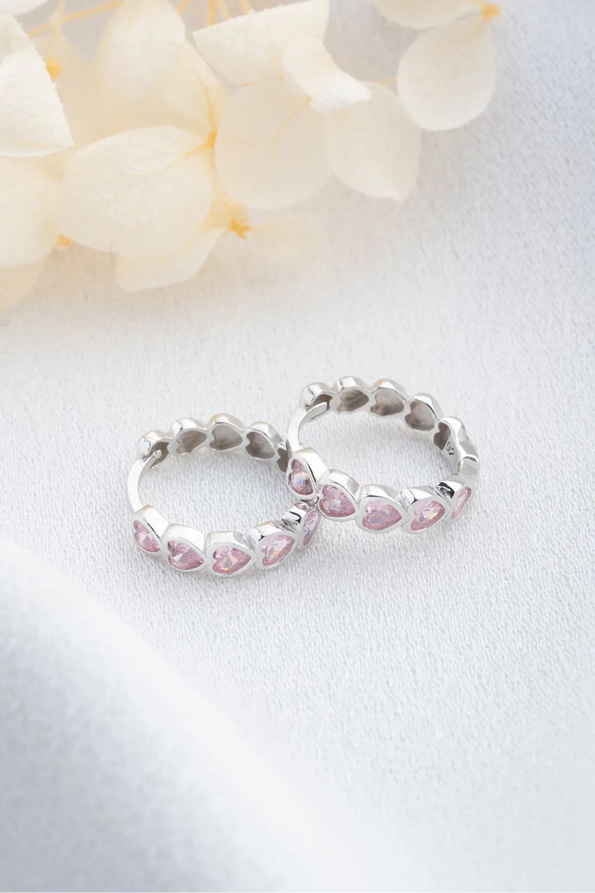 Sweet Hearts – 925 Sterling Zilver Oorbellen