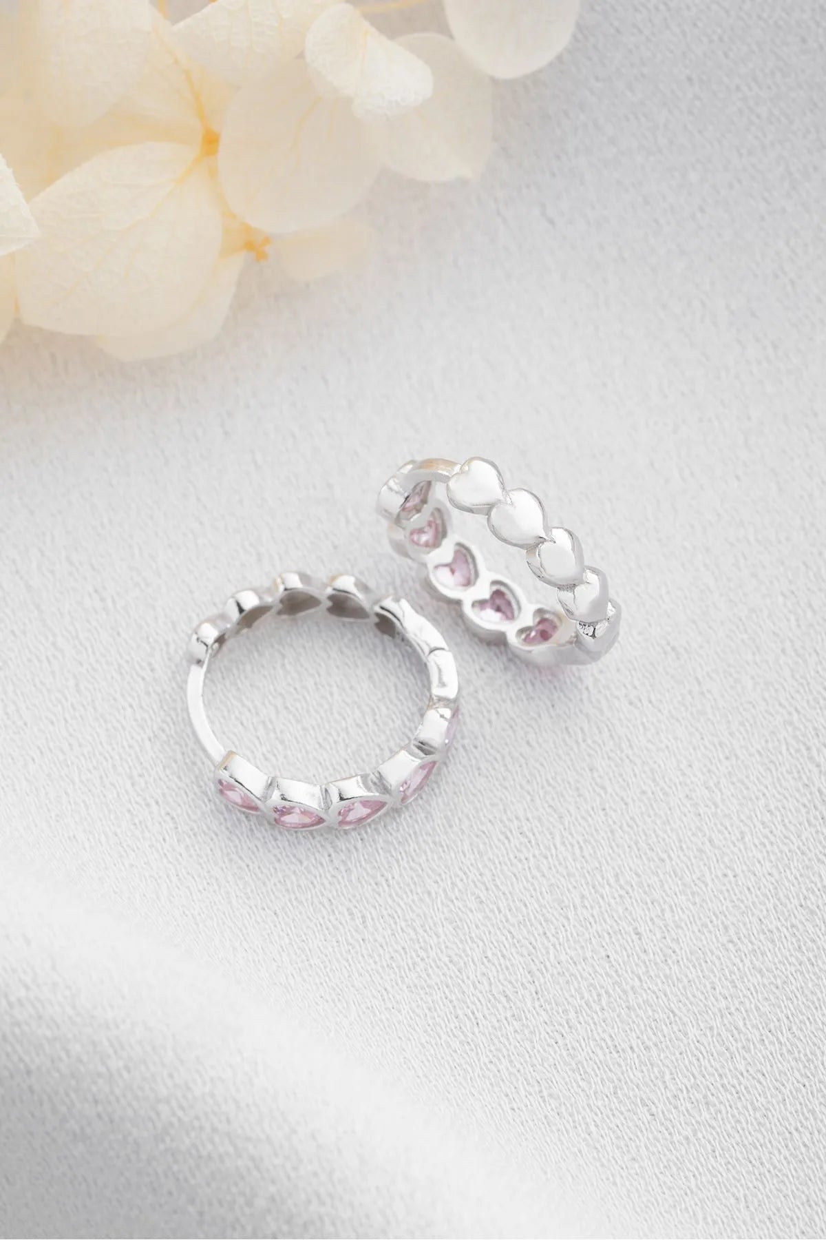 Sweet Hearts – 925 Sterling Zilver Oorbellen