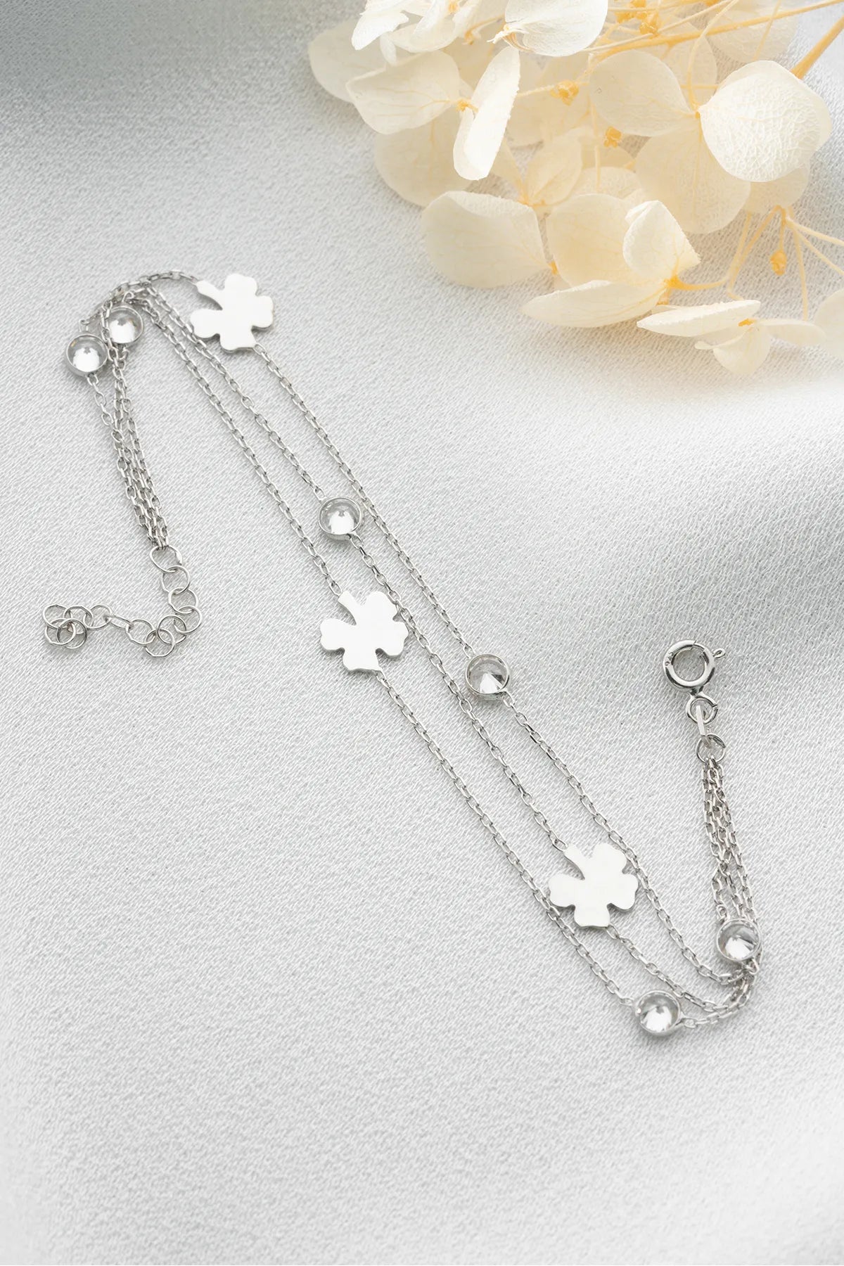 Bracelet de couches chanceux - 925 argent