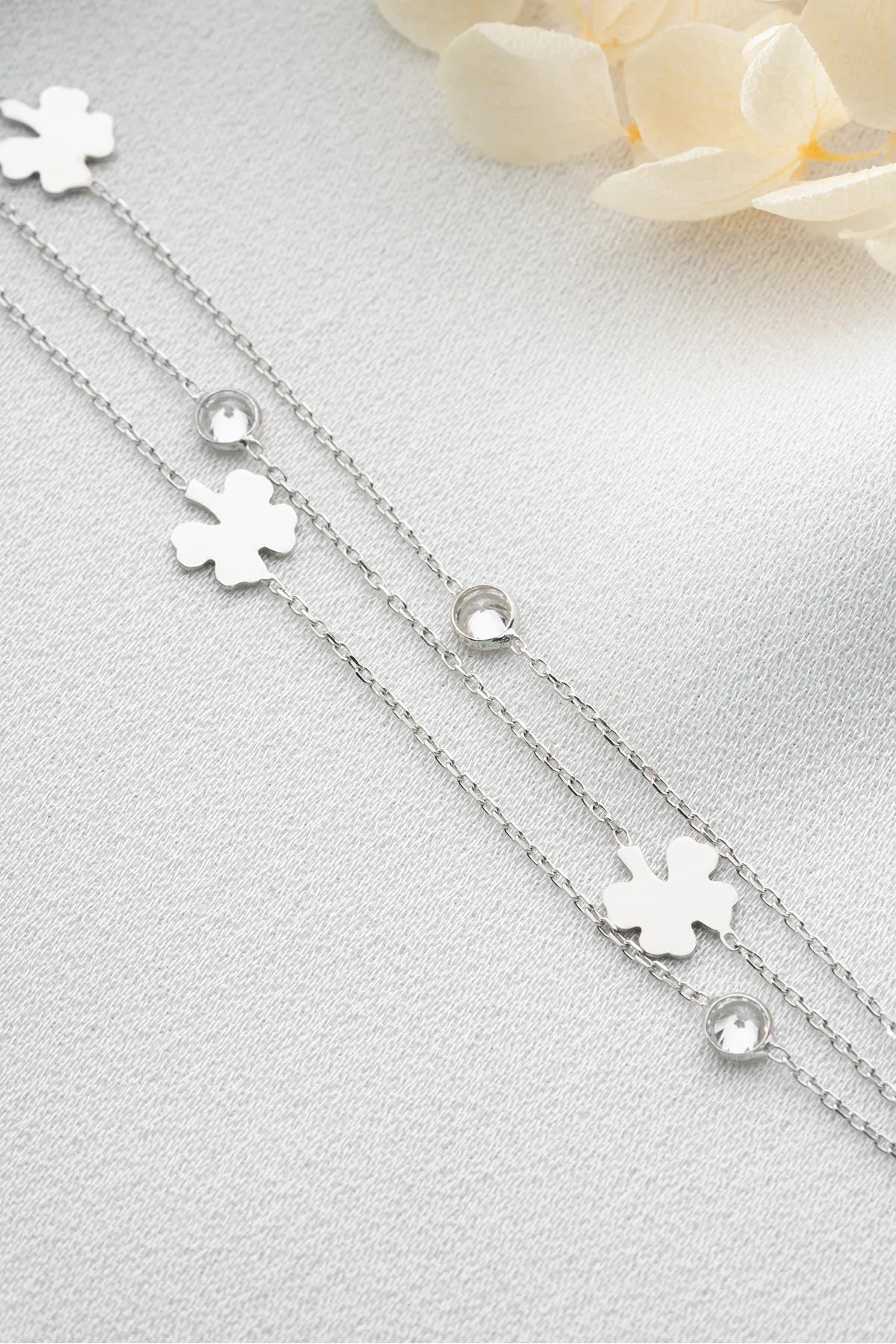 Bracelet de couches chanceux - 925 argent