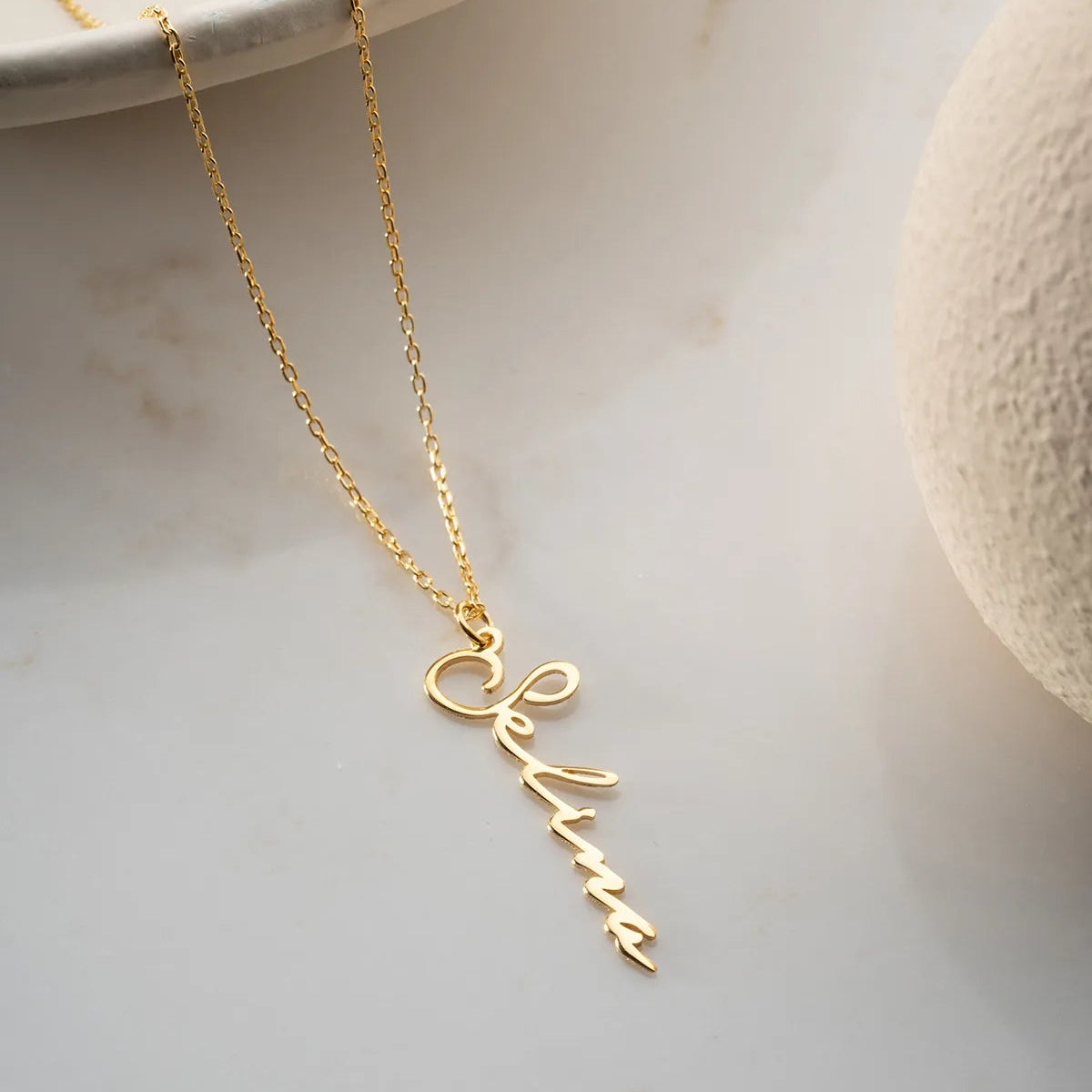 Chaîne de noms personnalisée - 925 argent sterling