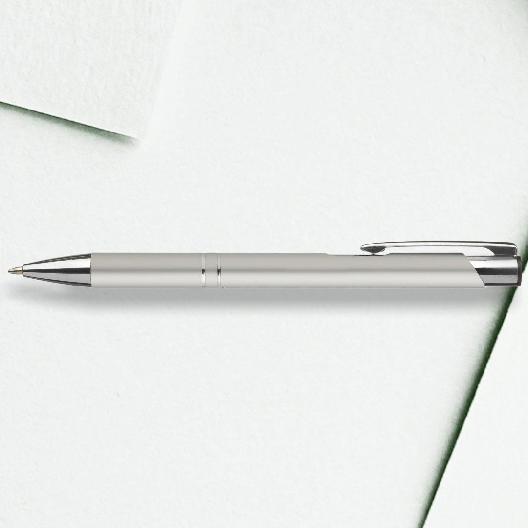 Stylo à bille personnalisé - Ensemble d'écriture avec boîte en bois gravée D1