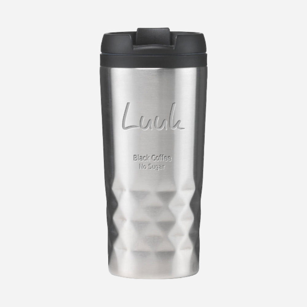 Tasse thermos graphique 300 ml avec texte -g4