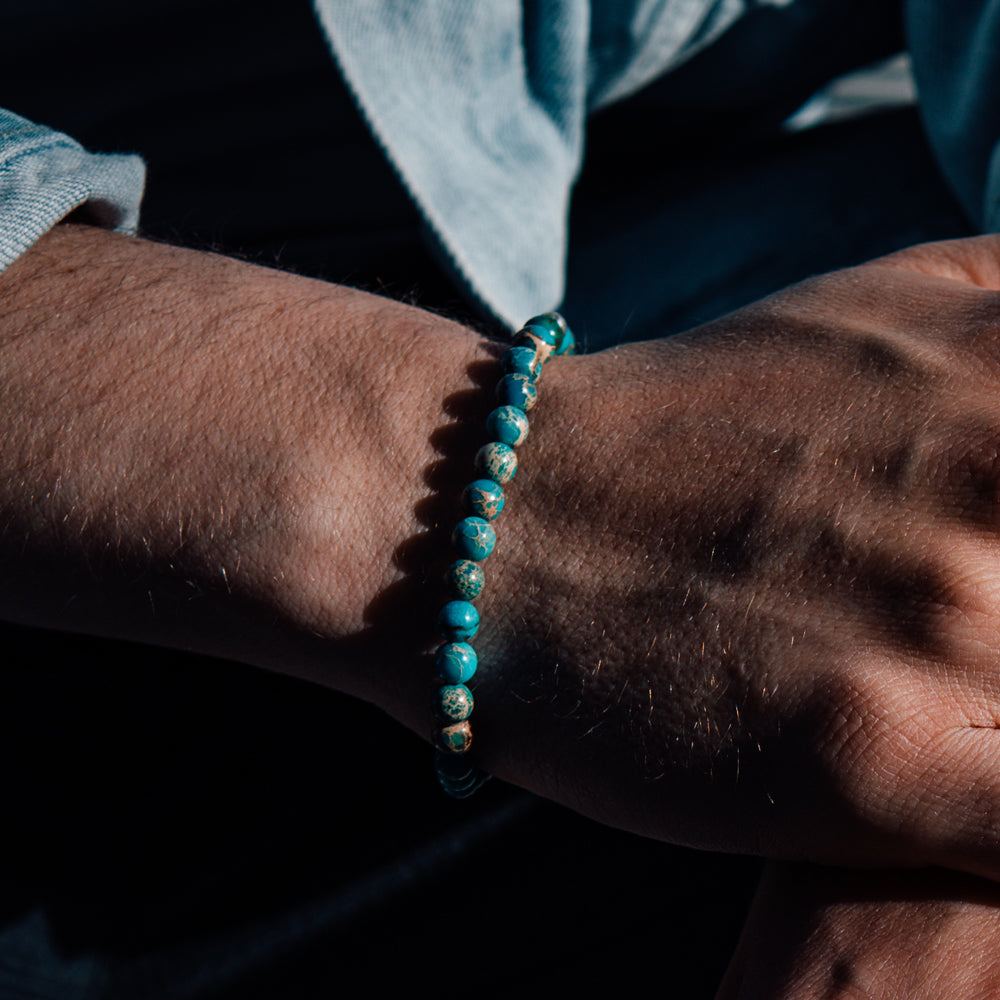 Bracelet Perlé Variscite