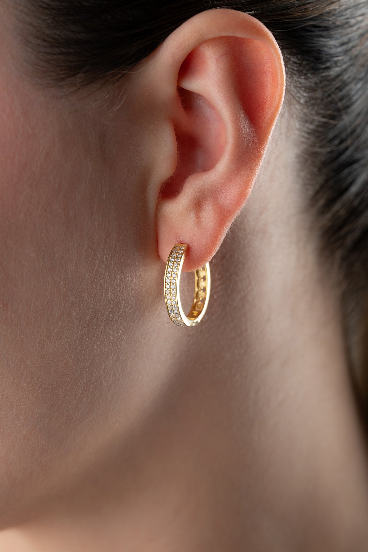 Lunashine 925 - Boucle d'oreilles en zircone