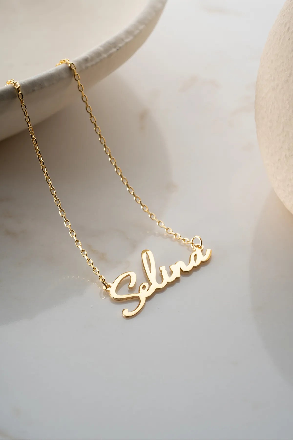 Gepersonaliseerde naamketting – 925 sterling zilver