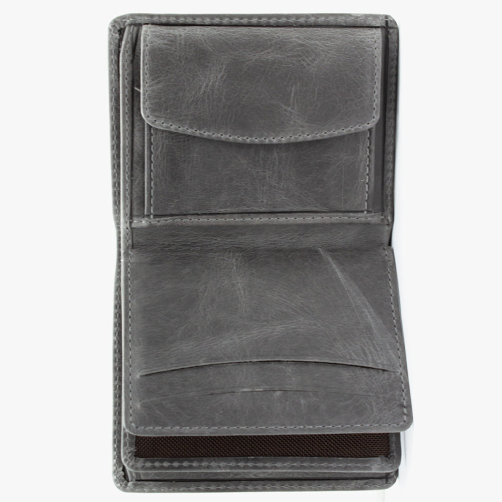 Ensemble de cadeaux personnalisé - portefeuille gris - Keynchain - coffret cadeau