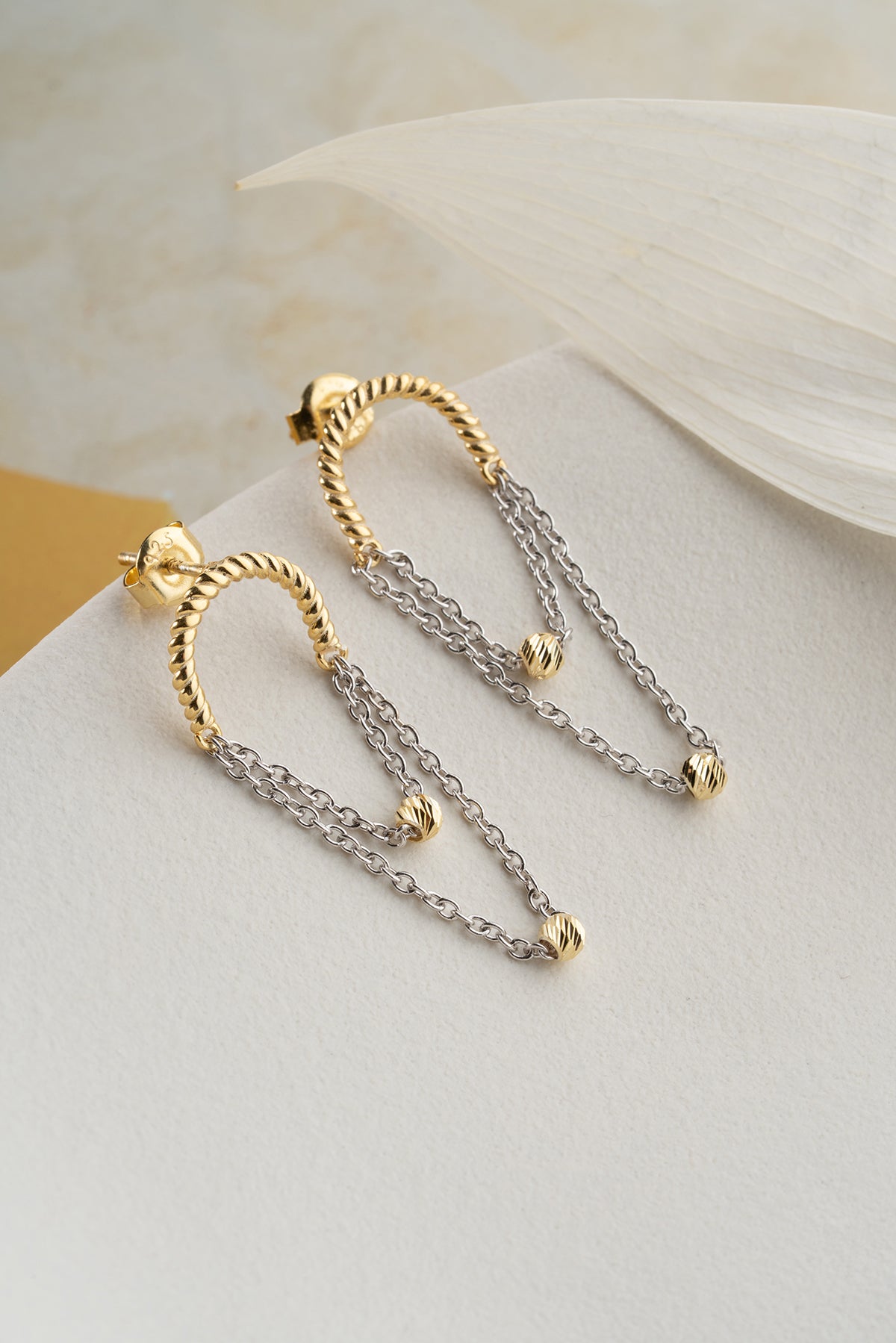 Colliers-Créoles-Anneaux – Or & Combinaison d'argent