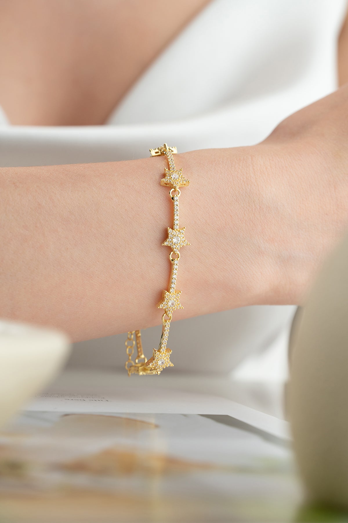 Bracelet étoile - 925 argent