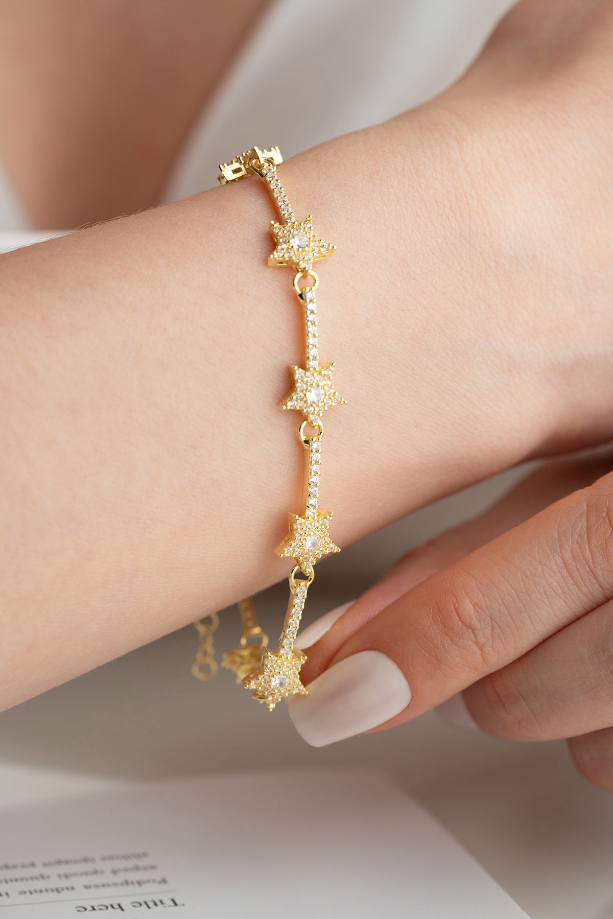 Bracelet étoile - 925 argent