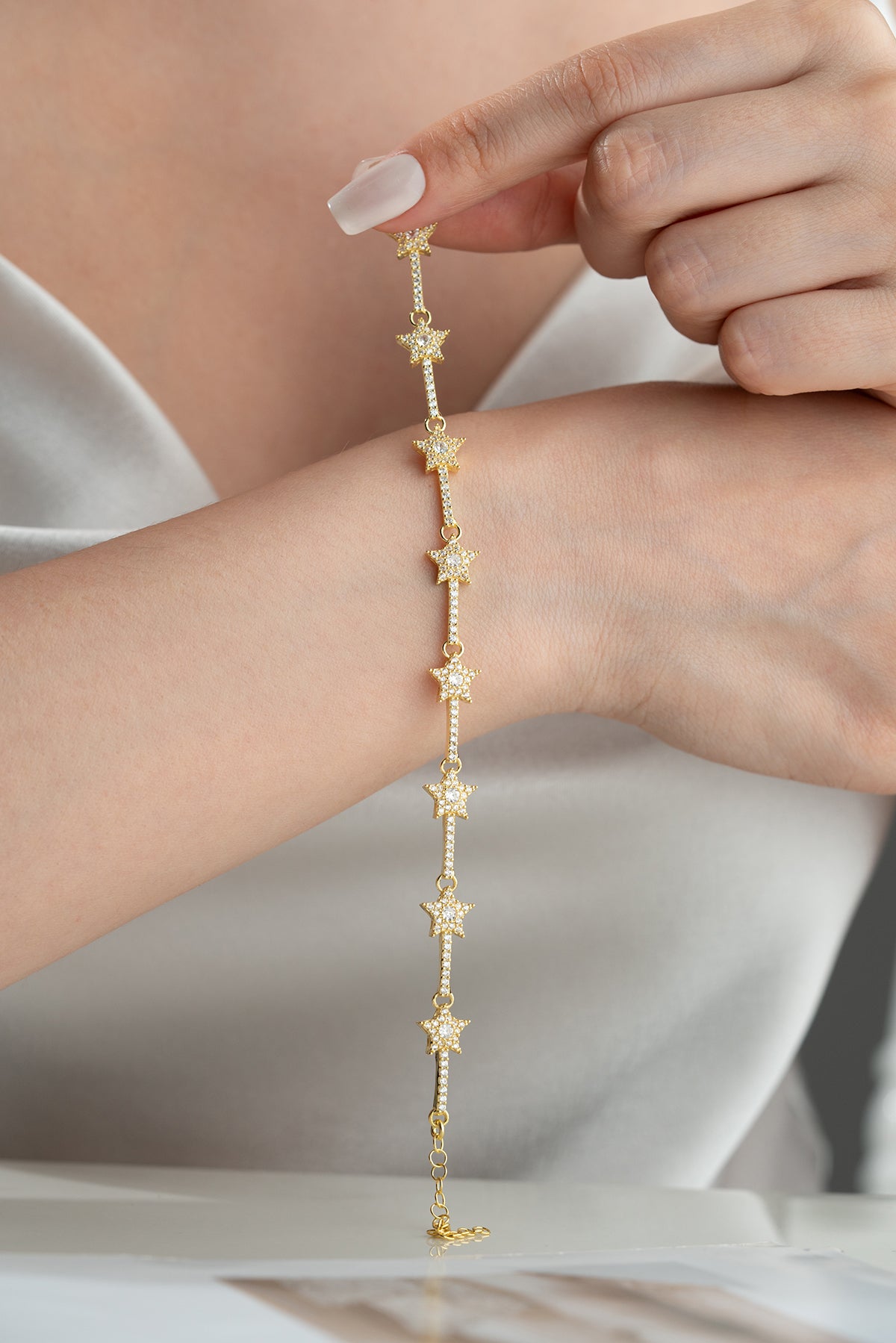 Bracelet étoile - 925 argent