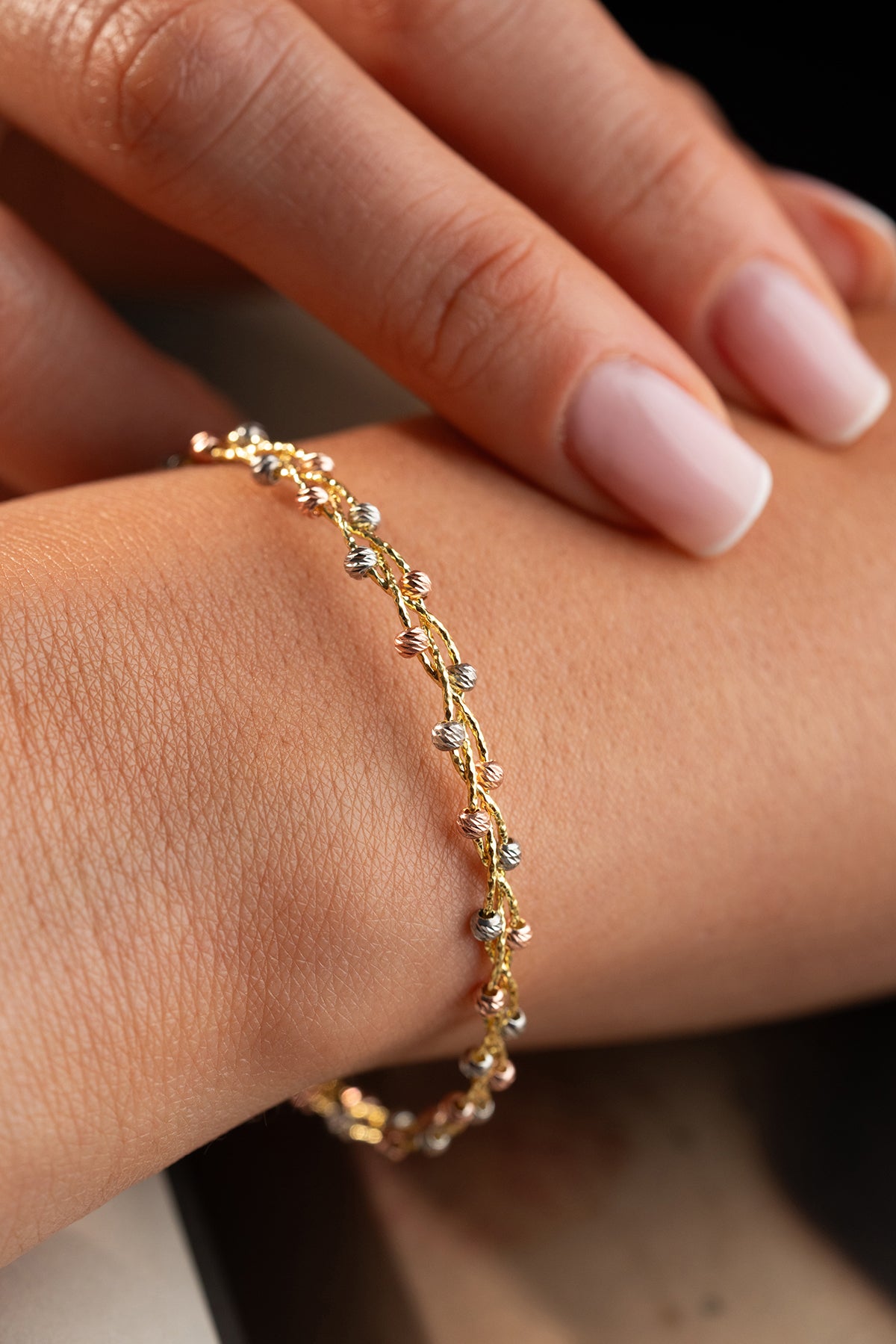 Dorika Armband Tricolor | 925 Zilver