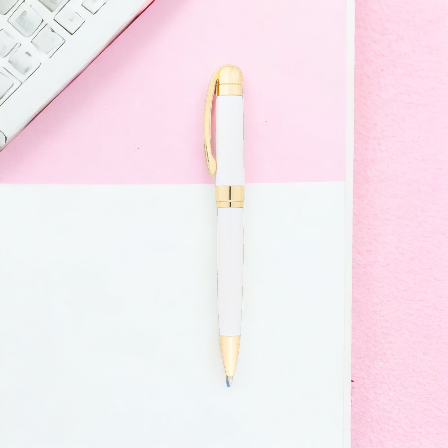 Stylo personnalisé - Set d'écriture avec coffret en bois gravé