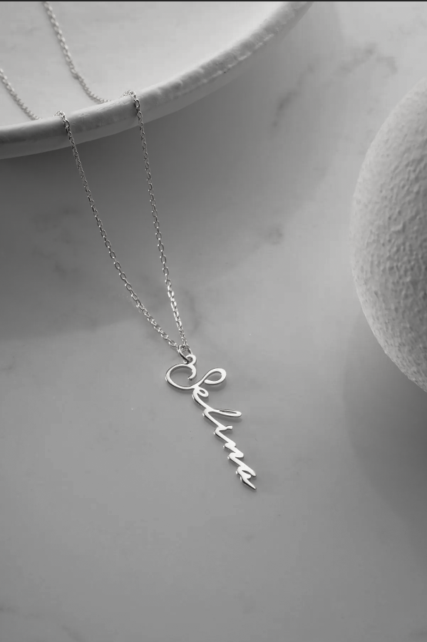 Gepersonaliseerde naamketting – 925 sterling zilver