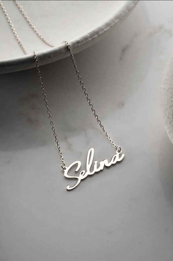Gepersonaliseerde naamketting – 925 sterling zilver