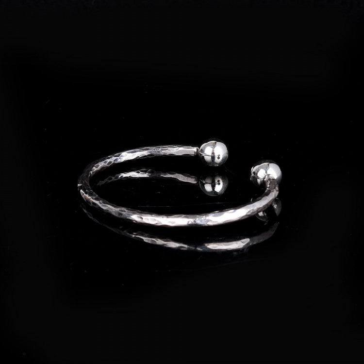 Bracelet Hamerde Finish 925 Sterling Silver Men