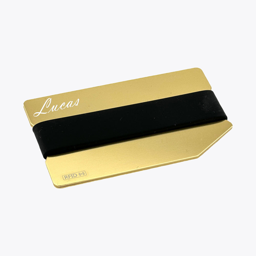 Rfid care puy avec nom - métal