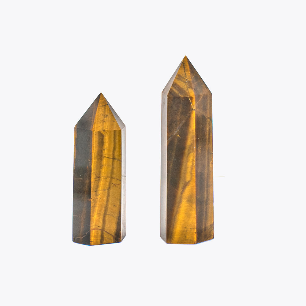 Pierre gemme Obélisque Point Oeil de Tigre 22*63 mm