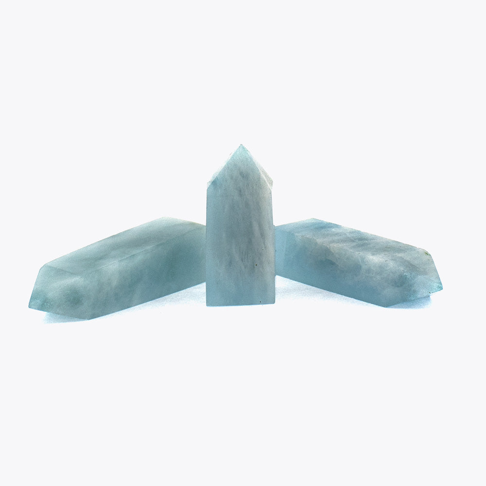 Gemstone Obélisque Point Aigue-Marine (45mm-14.5gr)