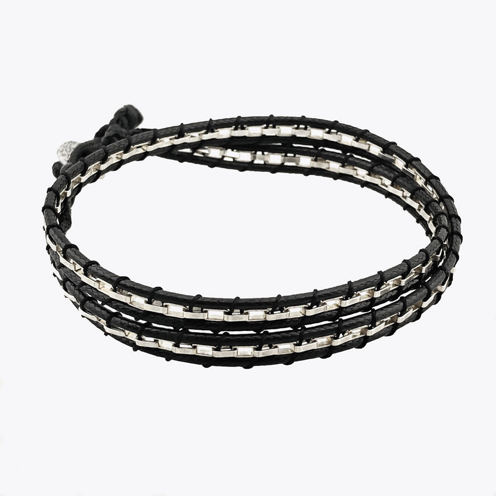 by LYDIAN Bracelet Homme Argent 925 ARLB-04