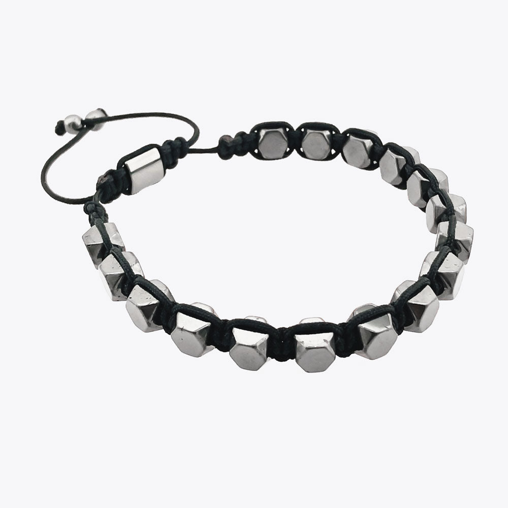 by LYDIAN Bracelet Homme Hématite ARLB-20