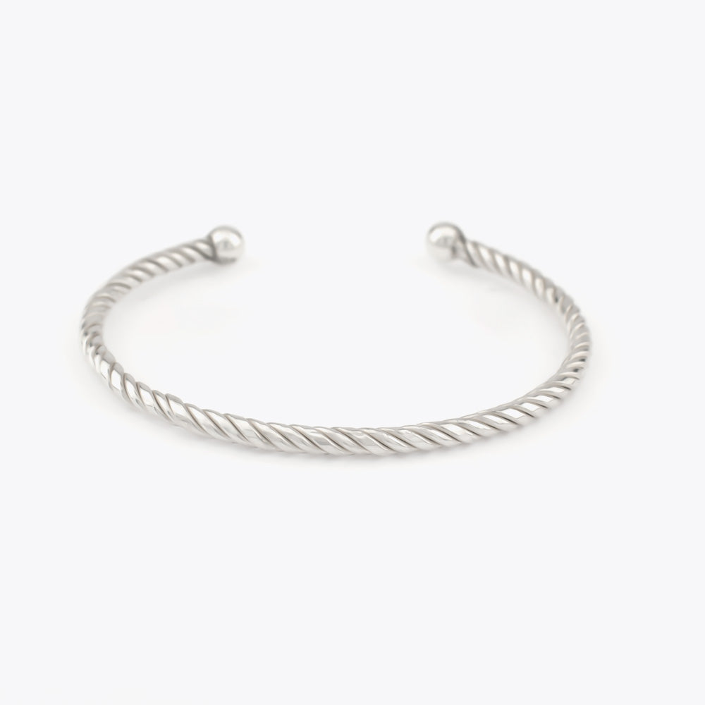 Bracelet manchette en argent 925