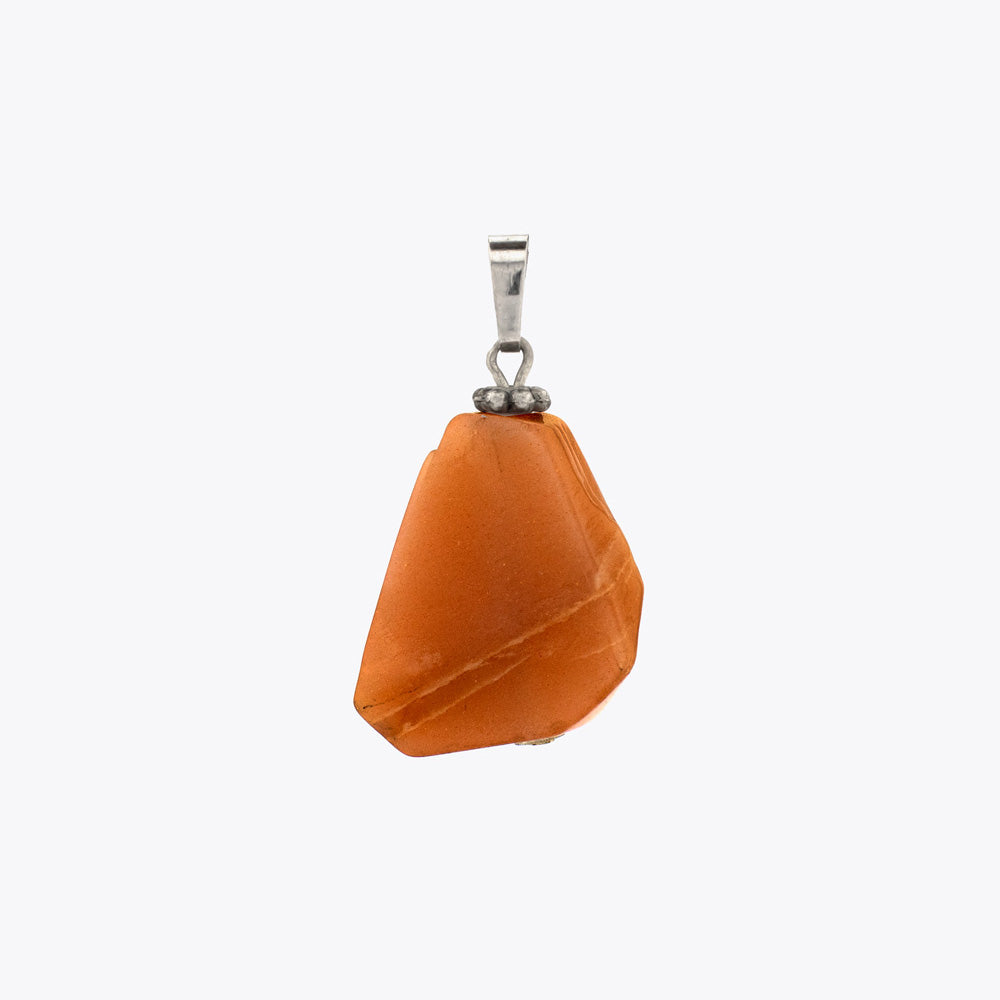 Pendentif pierre de lune avec chaîne