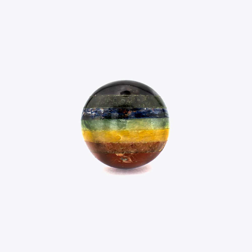 7 Chakra sphère pierre 6cm