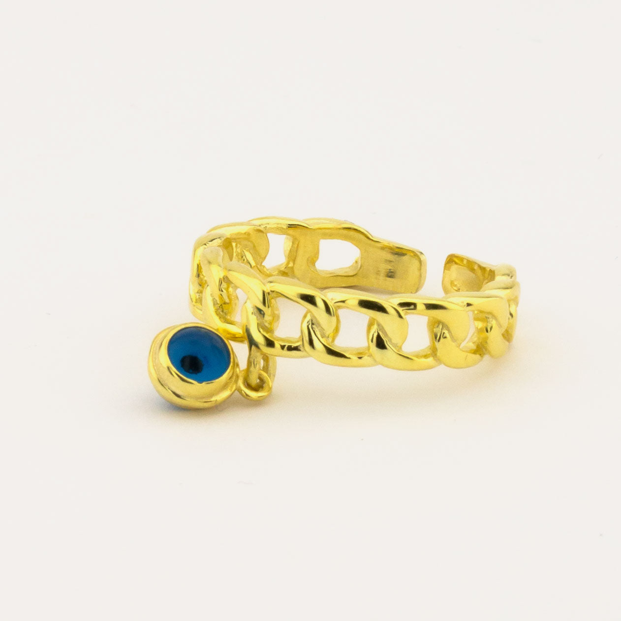 Bague en argent mauvais œil BLAR003