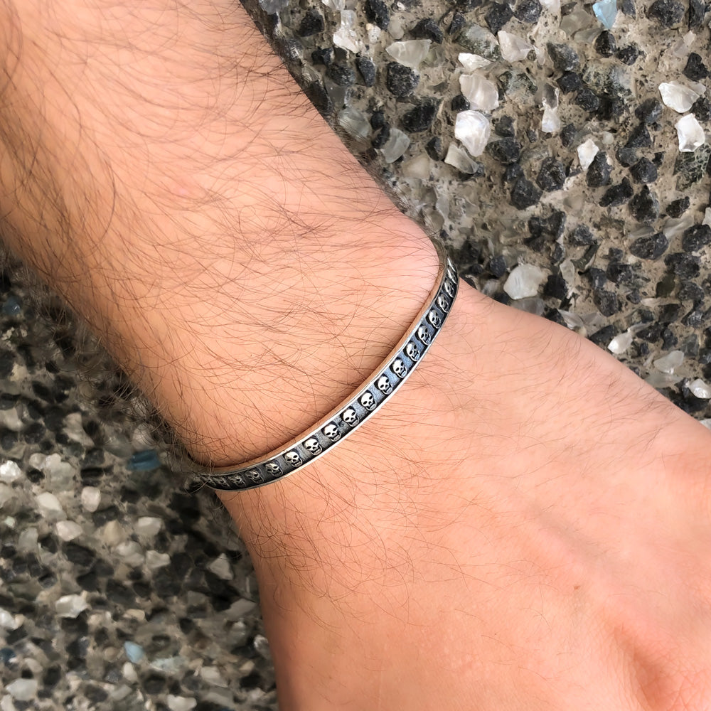 Bracelet manchette en argent 925 BLAR0103