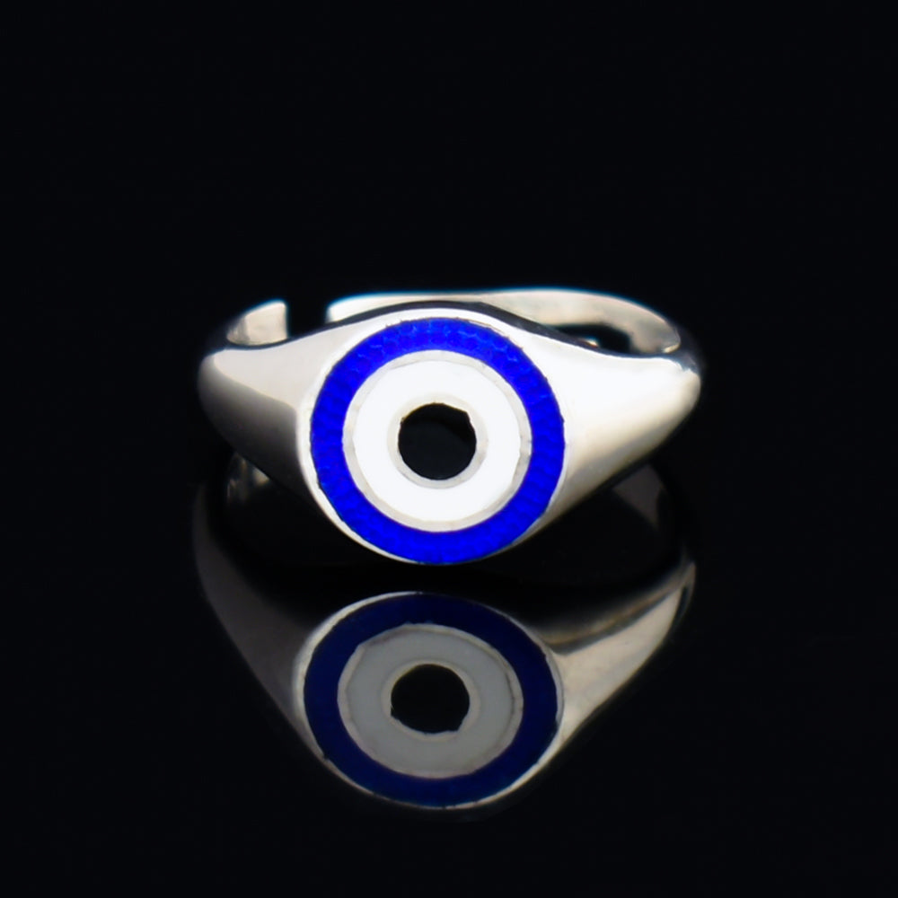 Bague en argent mauvais œil BLAR0179