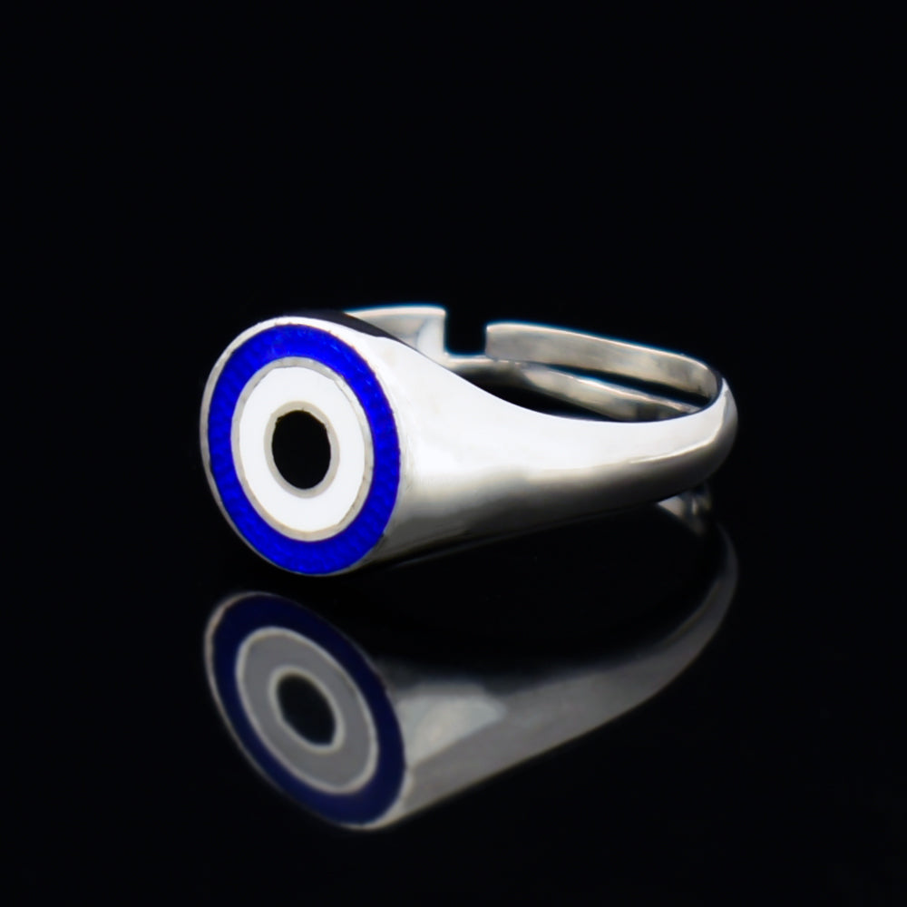 Bague en argent mauvais œil BLAR0179