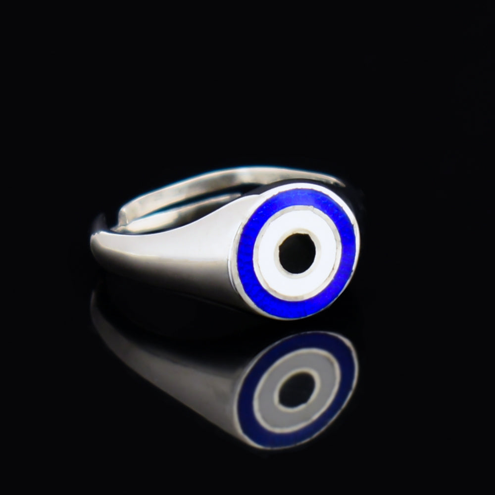 Bague en argent mauvais œil BLAR0179