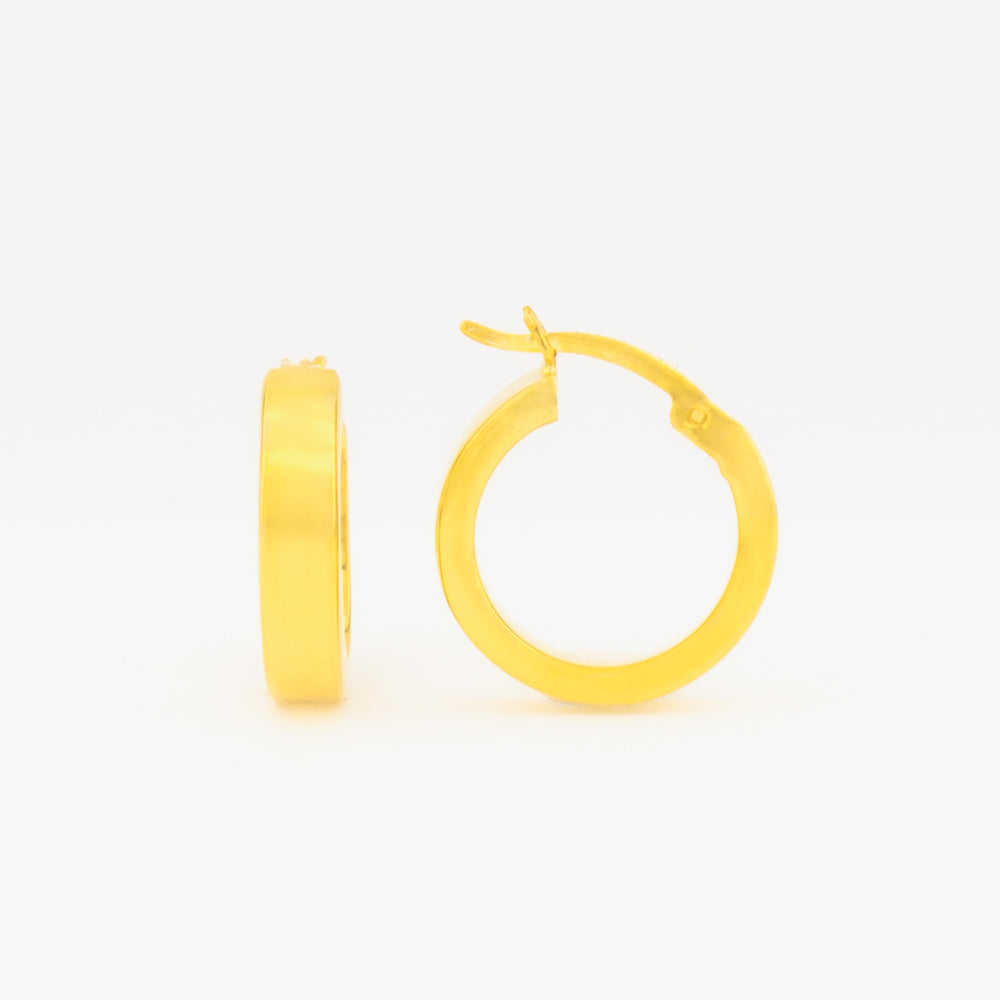 Boucles d'oreilles en argent 925 - 16 mm BLARW011