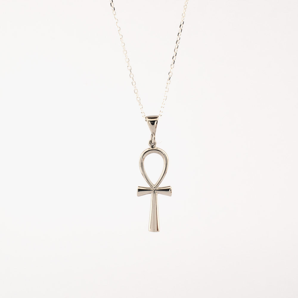Pendentif symbole Ankh avec chaîne