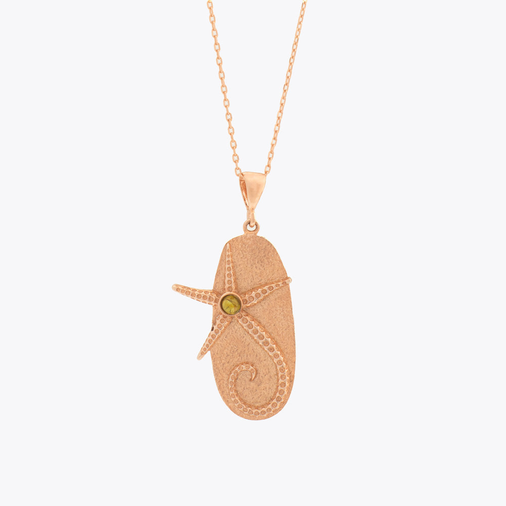 Pendentif étoile de mer - Argent