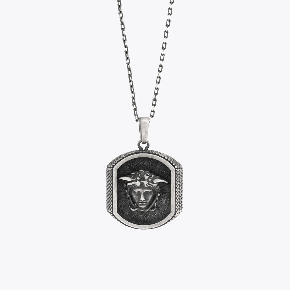 Collier Medusa Argent BLAR0109