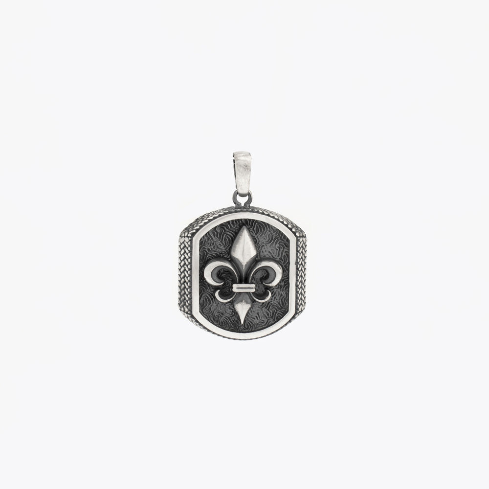 Collier en argent avec pendentif BLARY075