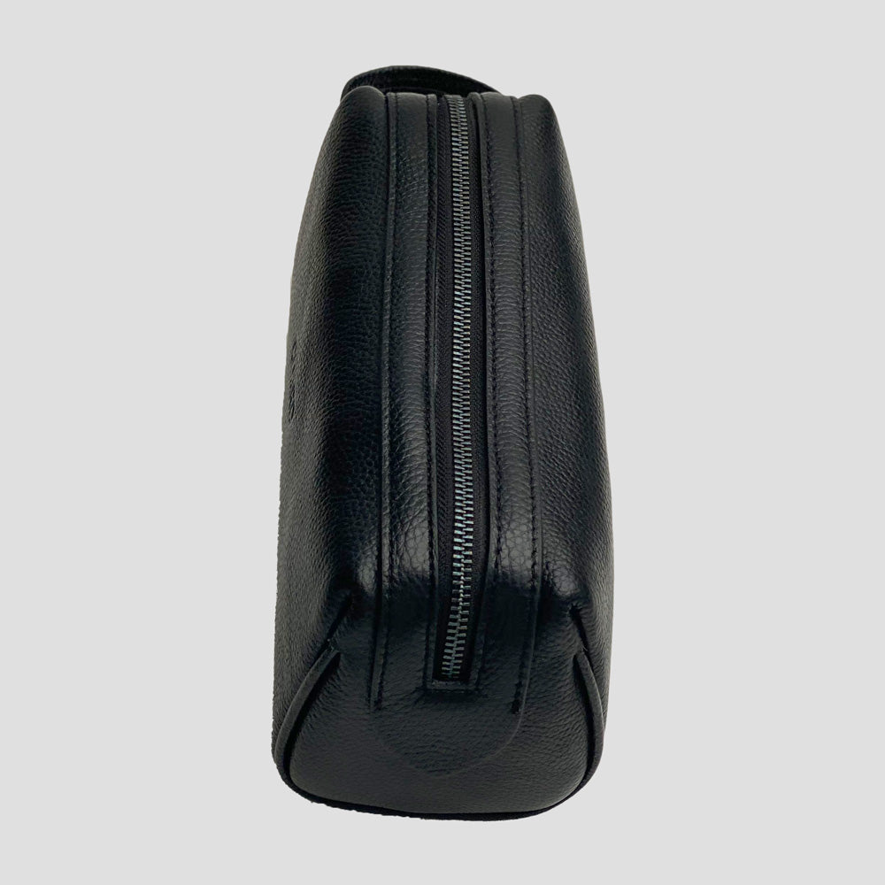 Trousse de toilette en cuir