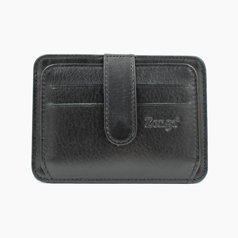 Porte Carte Cuir Noir 024-01