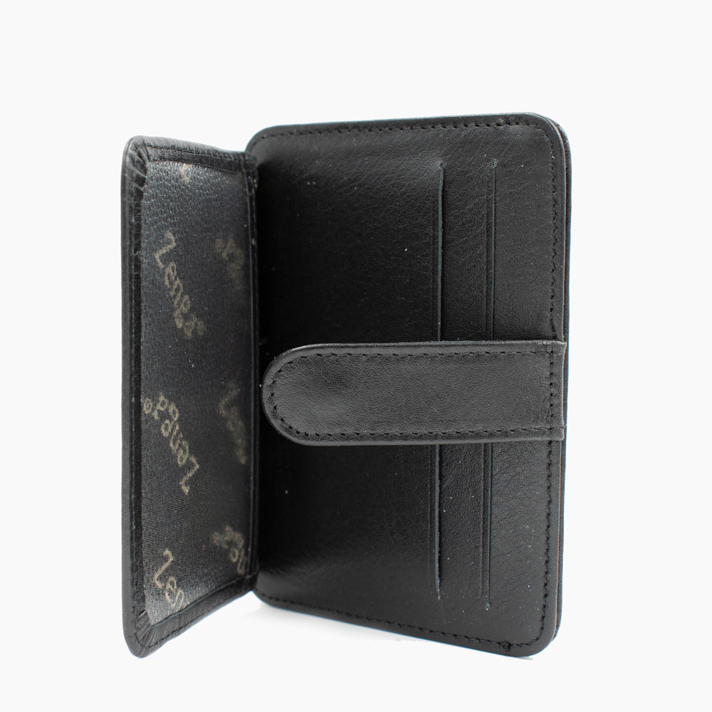 Porte Carte Cuir Noir 024-01