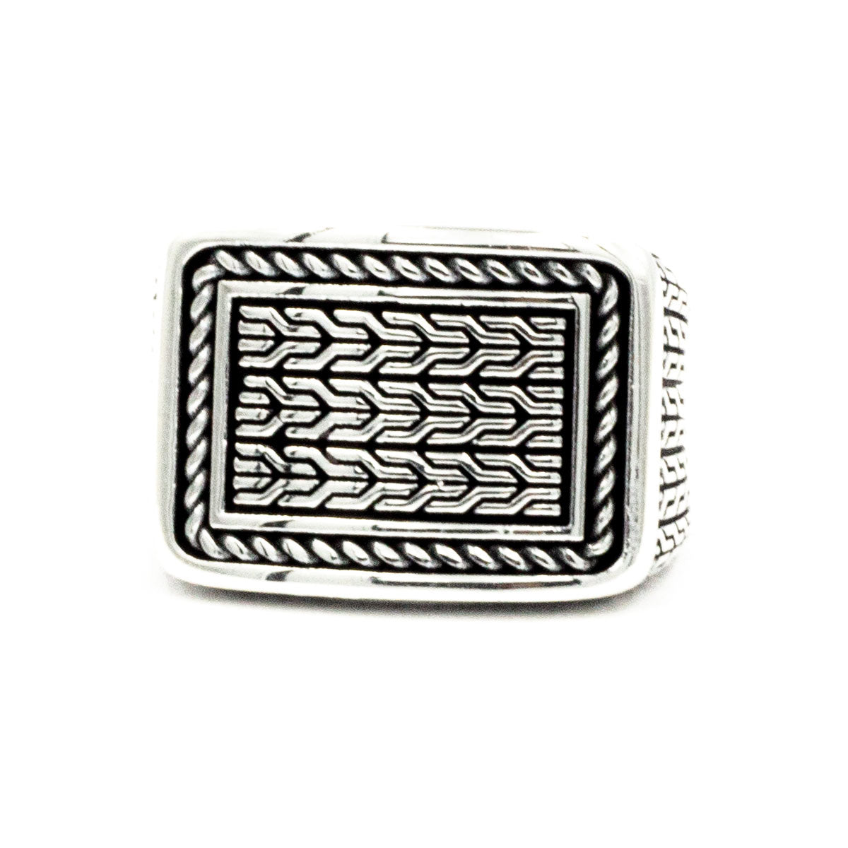Chevalière Argent 925 Homme ORT2001