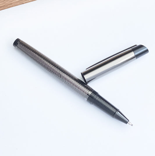Ensemble de stylos personnalisés - Ensemble d'écriture avec boîte en bois gravée BLP1111R-F