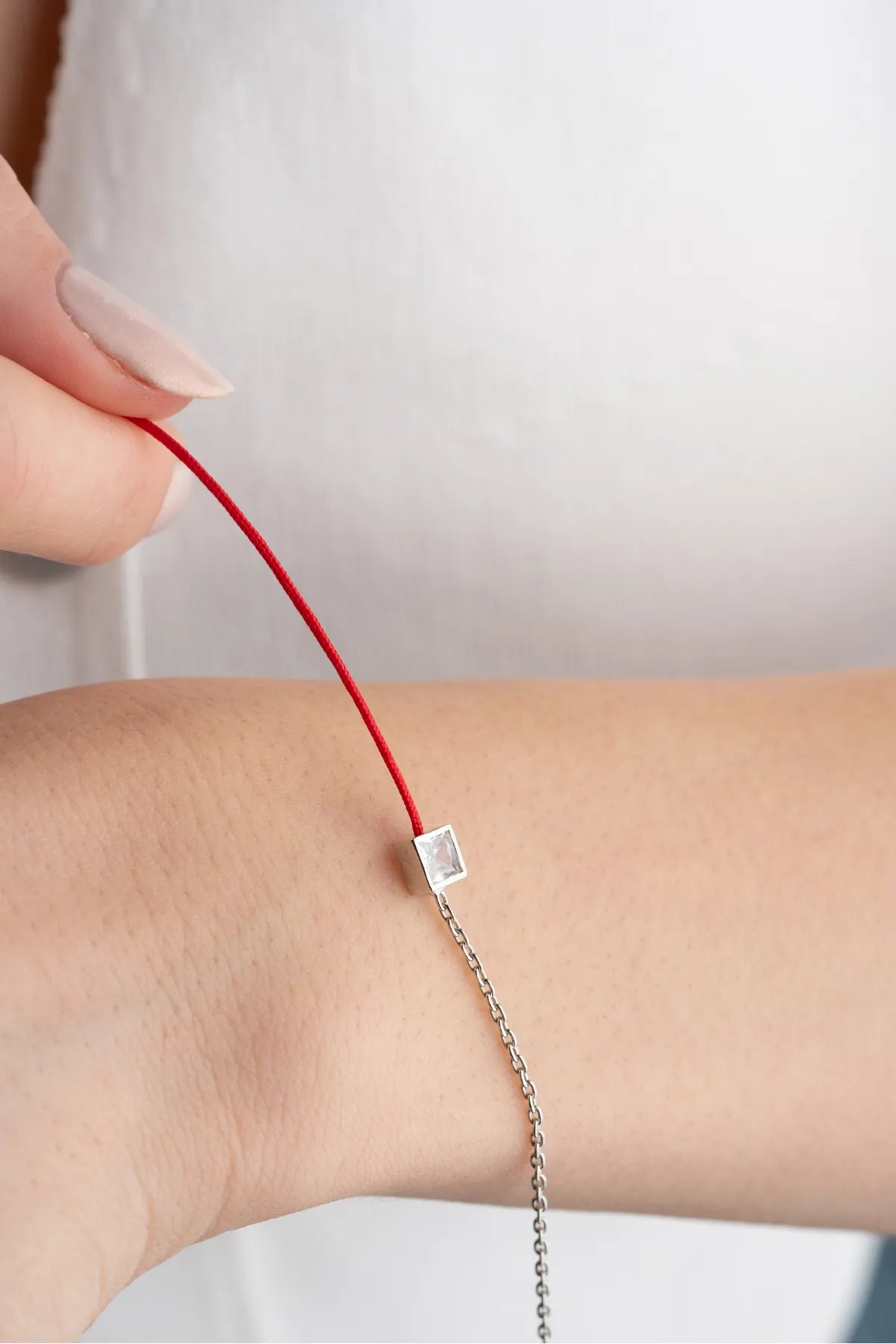 Bracelet Spark Red - 925 Silver