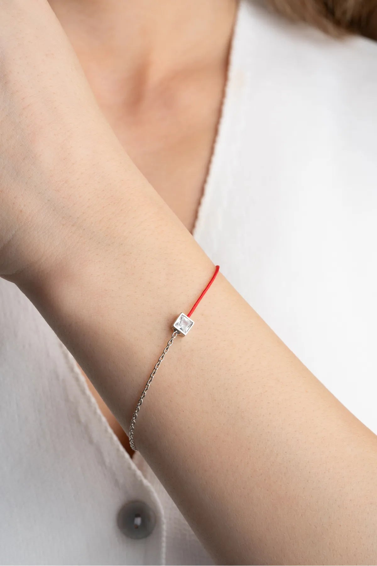 Bracelet Spark Red - 925 Silver