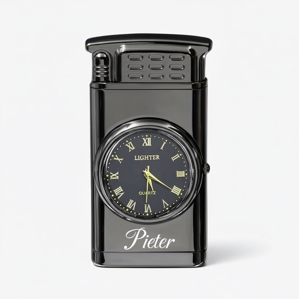 Montre Briquet à Gaz avec Texte -3