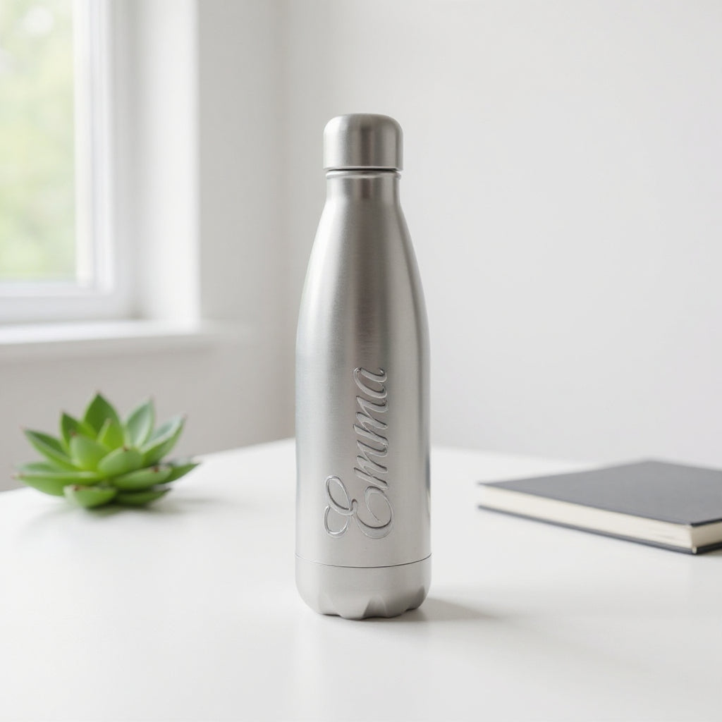 500 ml de bouteille d'eau avec texte AC20069-G