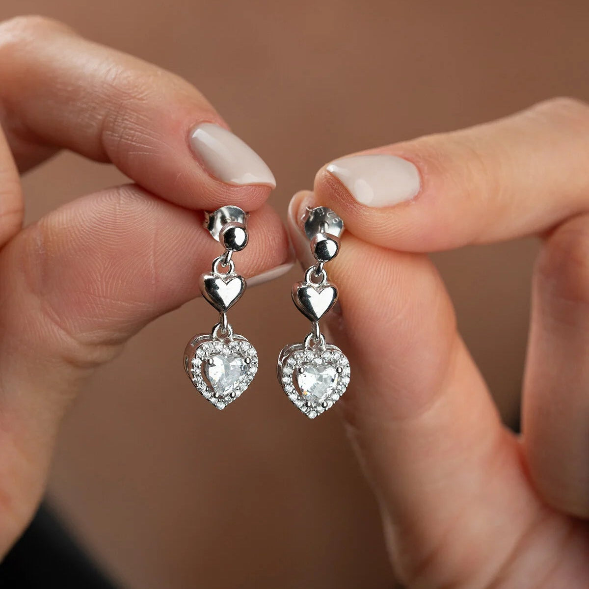 Boucles d’oreilles Trèfle à Quatre Feuilles – Argent 925