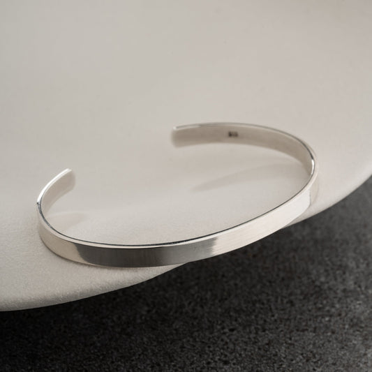 Open Manchetarmband van 925 Sterling Zilver